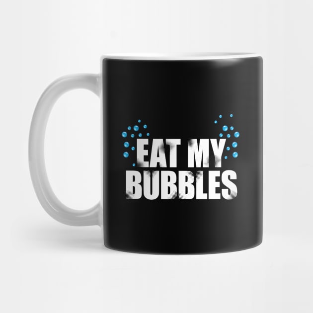 'Eat My Bubbles' Swimming Gift by ourwackyhome